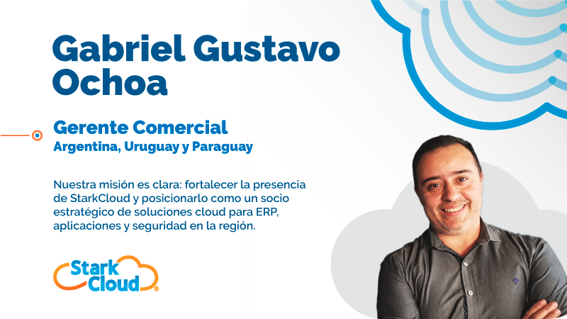 Gabriel Ochoa Gerente Comercial Argentina, Uruguay y Paraguay